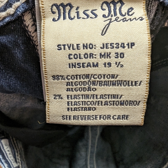 MissMe cropped denim - Picture 4 of 5